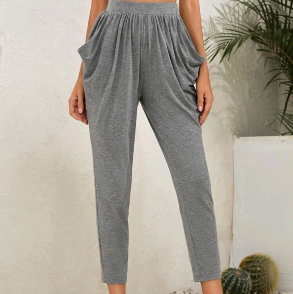 🍉5 for $25* Draped Slant Pocket Pants - Picture 2 of 5